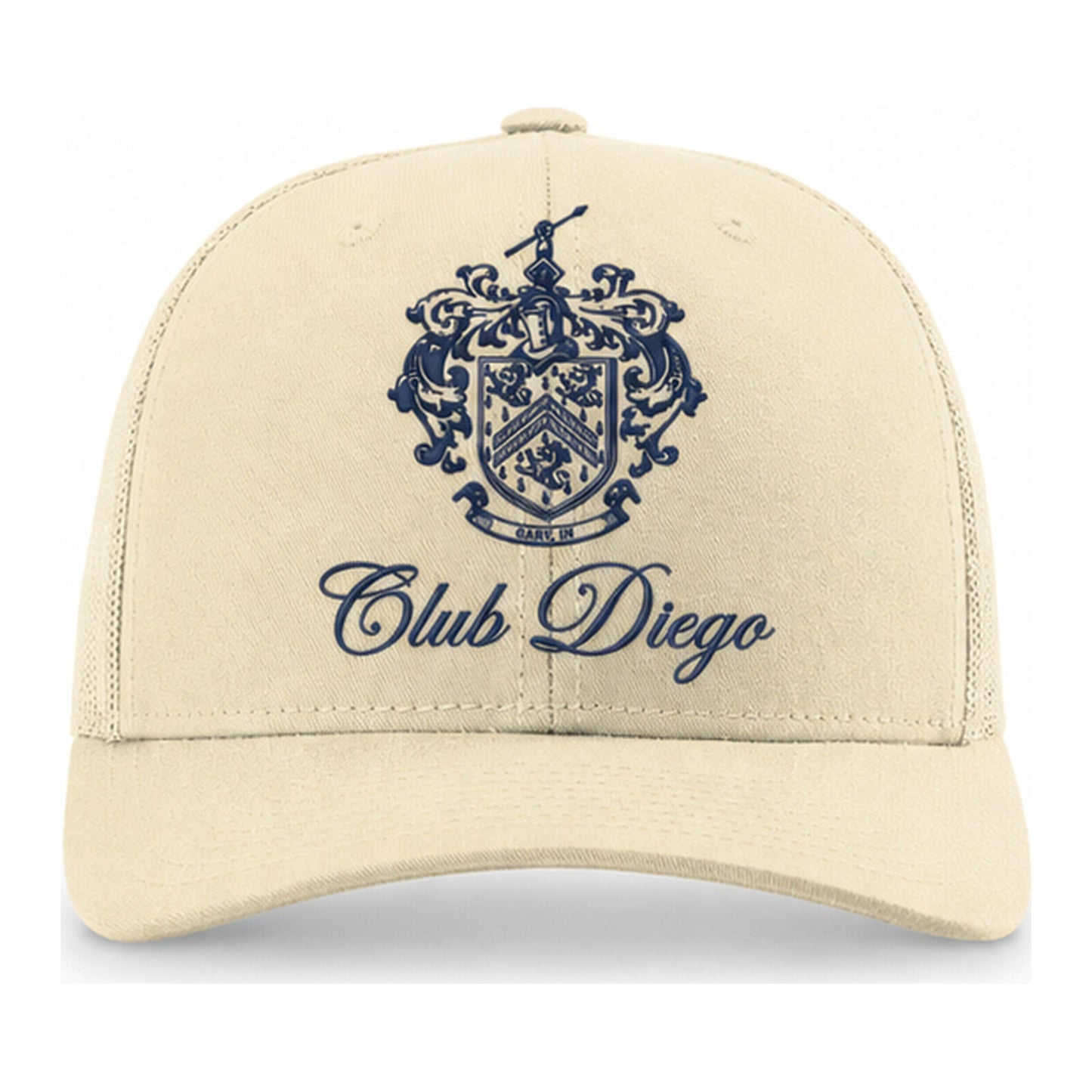 CREAM & NAVY TRUCKER