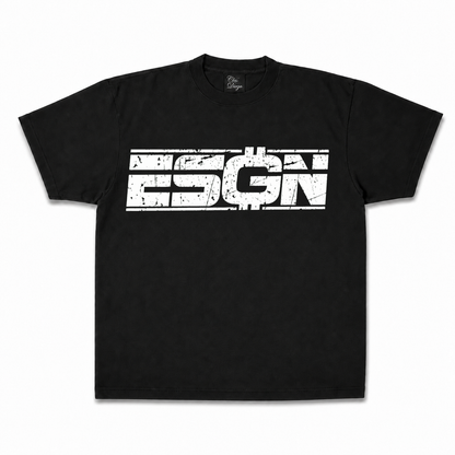 ESGN DISTRESSED LOGO T