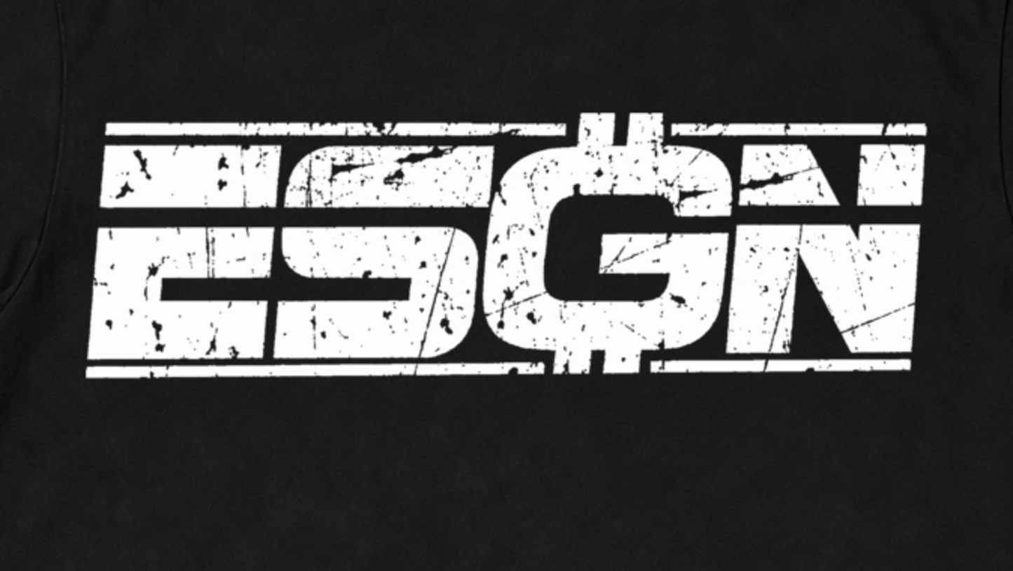 ESGN DISTRESSED LOGO T
