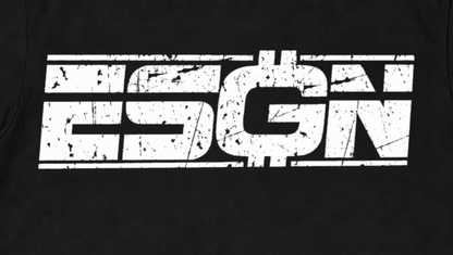 ESGN DISTRESSED LOGO T