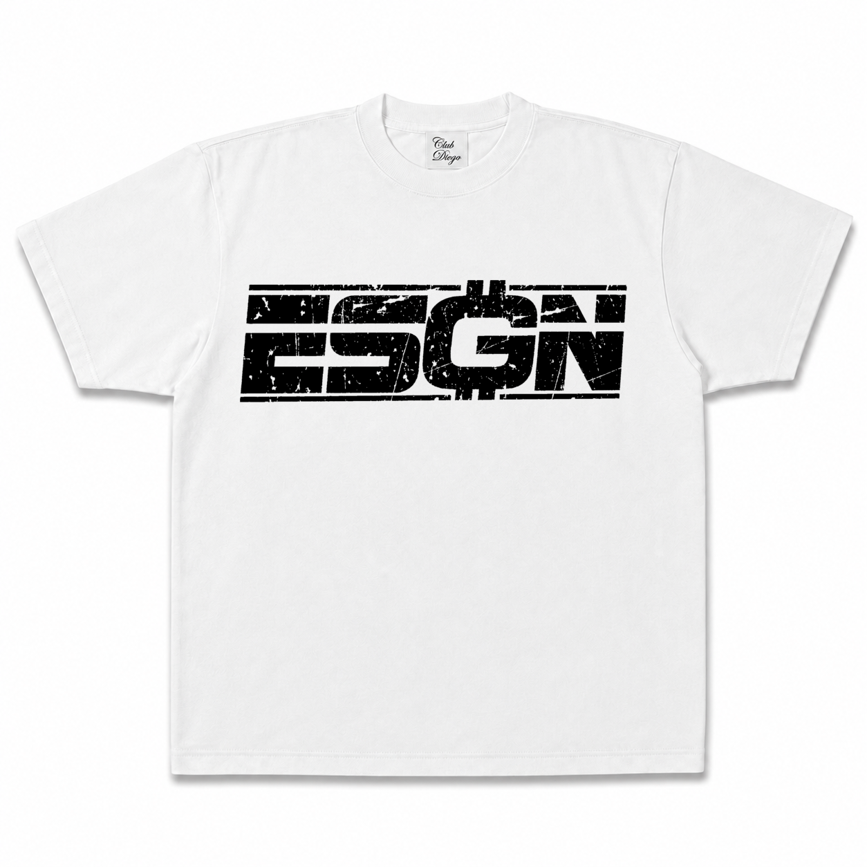 ESGN DISTRESSED LOGO T