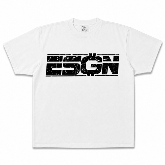 ESGN DISTRESSED LOGO T