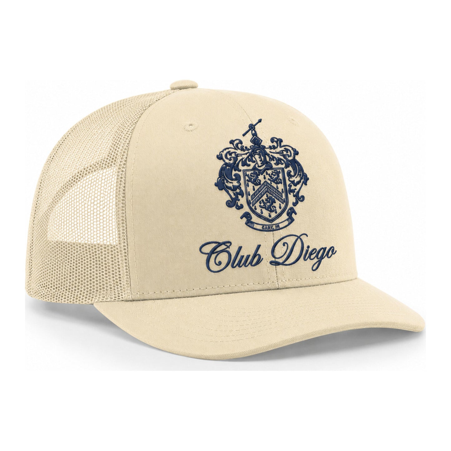 CREAM & NAVY TRUCKER