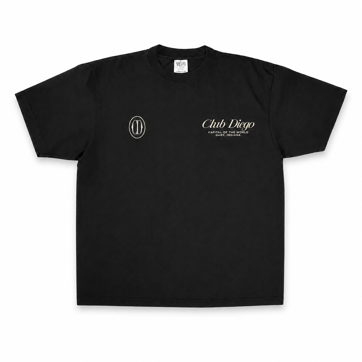 BLACK & CREAM T