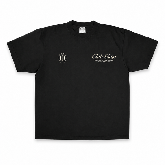 BLACK & CREAM T